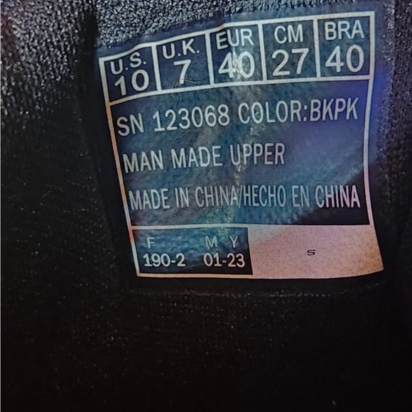 Skechers Women's Black and Pink Athletic Golf Sneakers - Picture 8 of 8